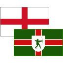 England-Nottinghamshire Flag